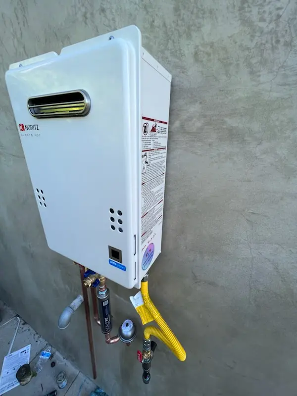 Tankless water heater installation for Wrentham homes